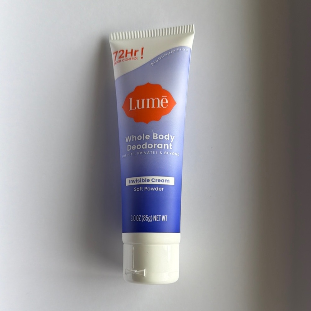 Lume Whole Body Deodorant - Invisible Cream (Soft Powder)